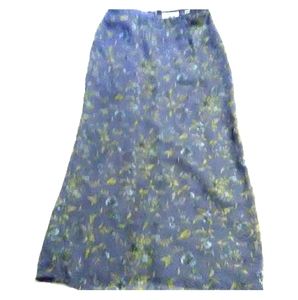 Old Navy Long Floral Skirt